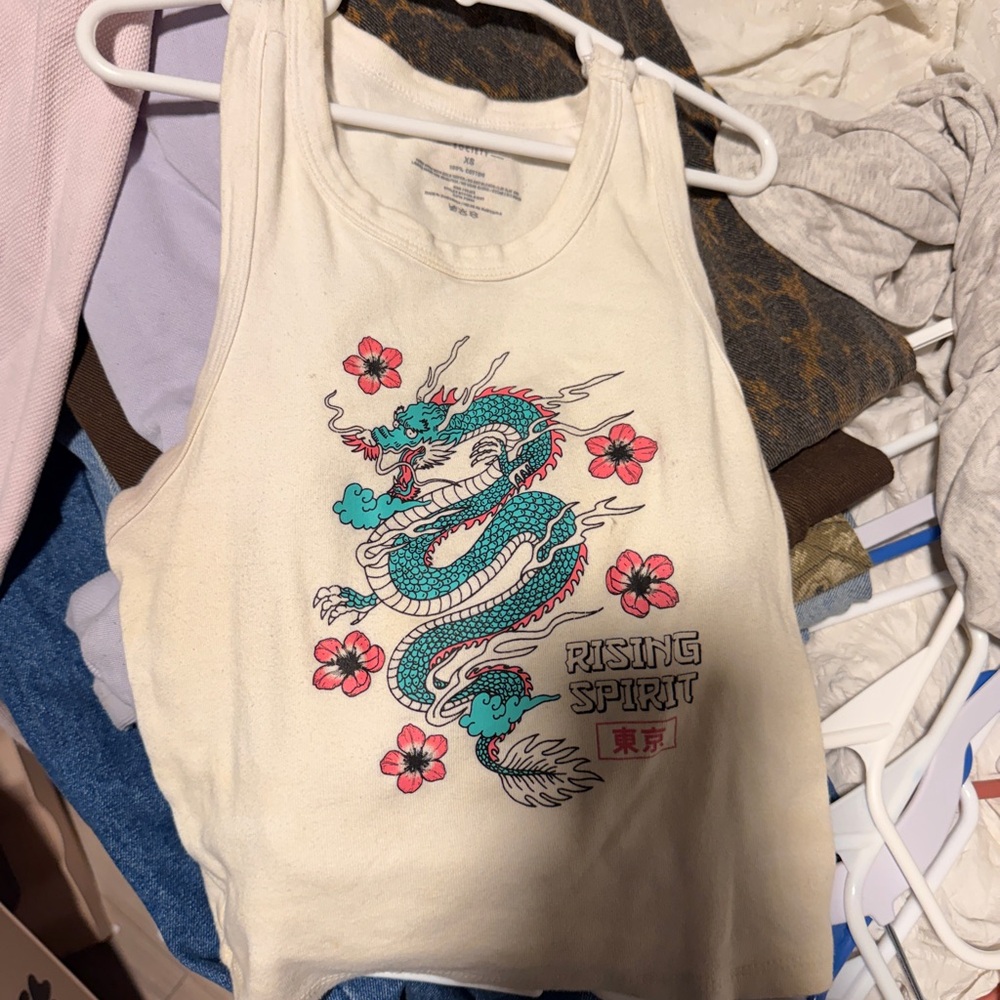 Women's Cream Tank Top